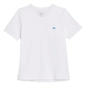 Adidas Shmoo Heavyweight Pocket Tee White/Bluebird