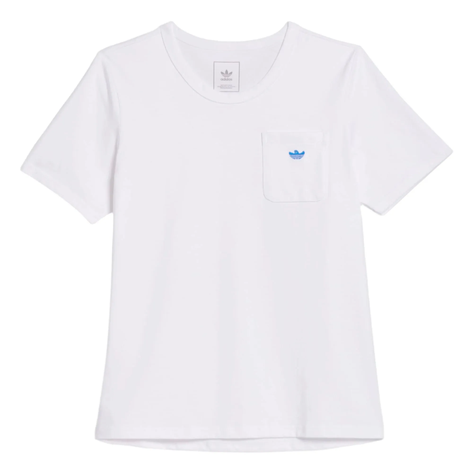 Adidas Shmoo Heavyweight Pocket Tee White/Bluebird