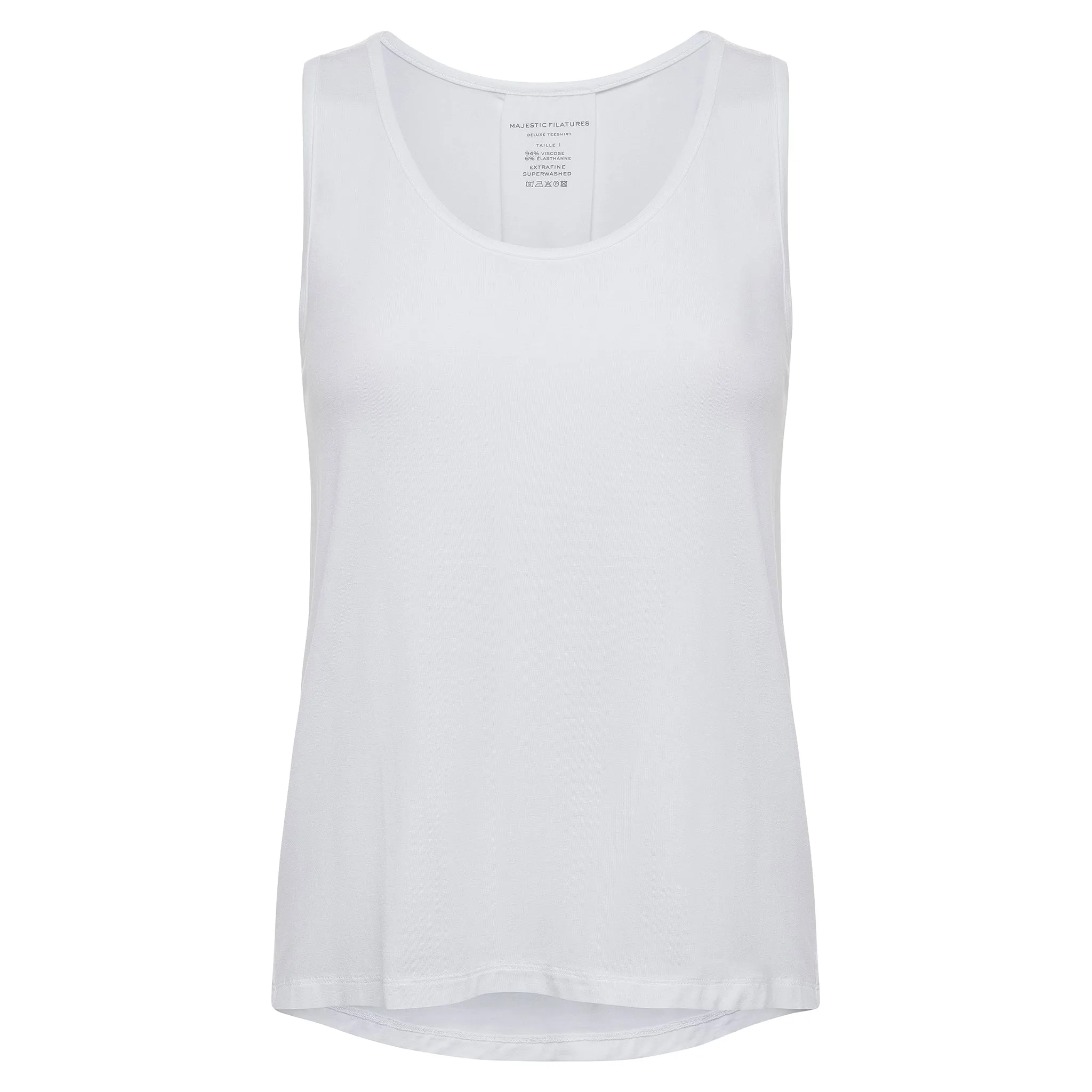 Back Pleat Tank Soft Touch - More Colors Available