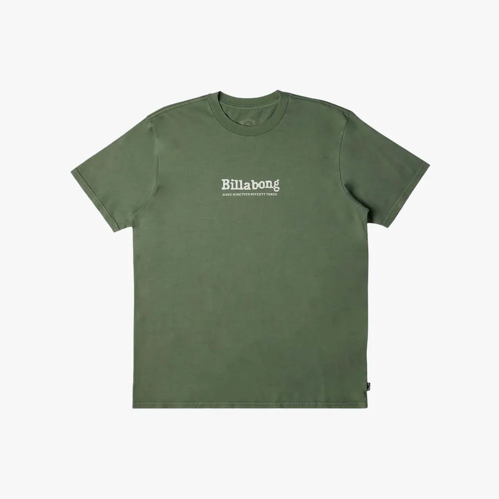 Billabong Boys Throwback Short Sleeve Tee Hunter