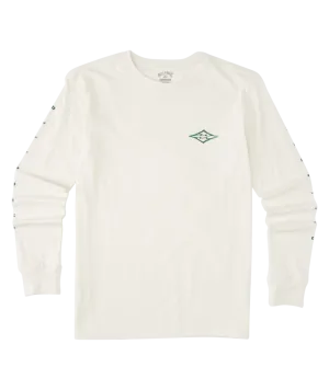 Billabong Boy's Unity L/S Tee-Off White