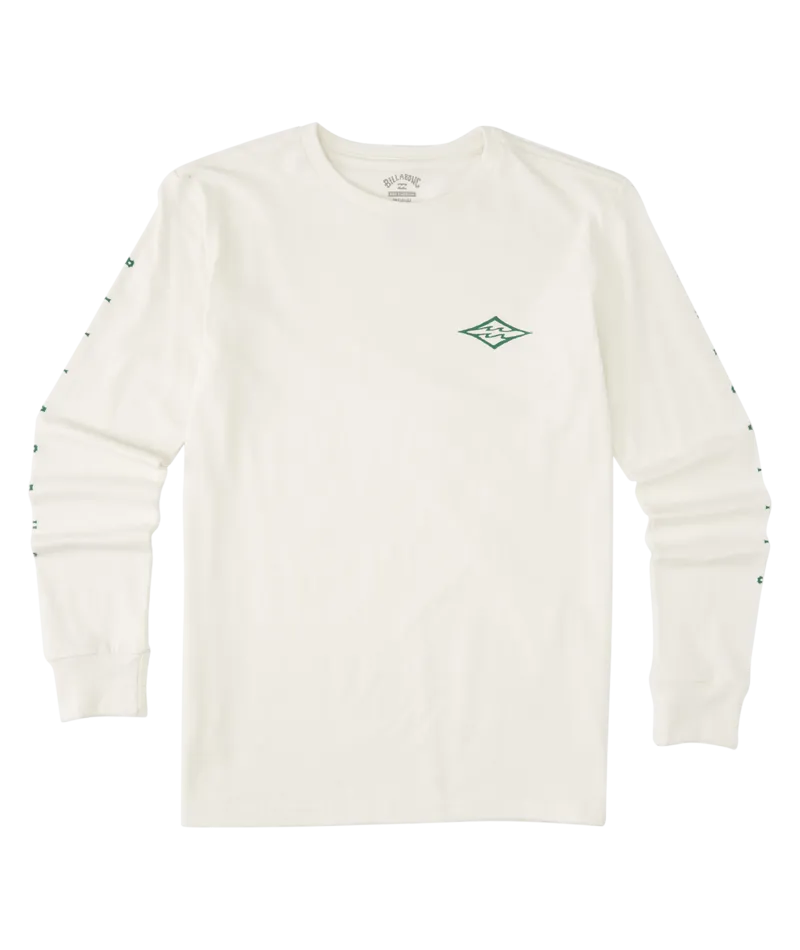 Billabong Boy's Unity L/S Tee-Off White