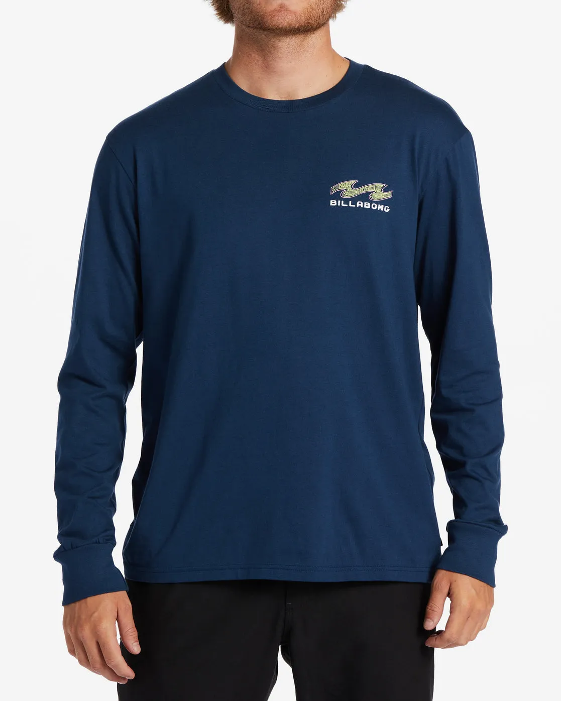 Billabong Fragment L/S Tee-Dark Blue