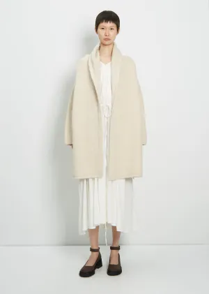 Capote Coat — Alabaster