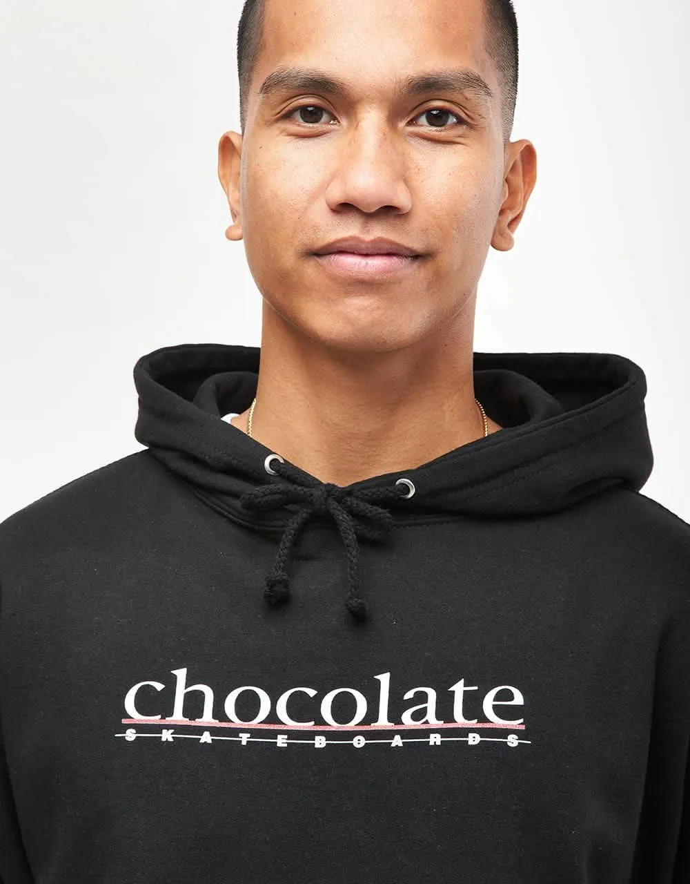 Chocolate Bar Heavy Pullover Hoodie - Black