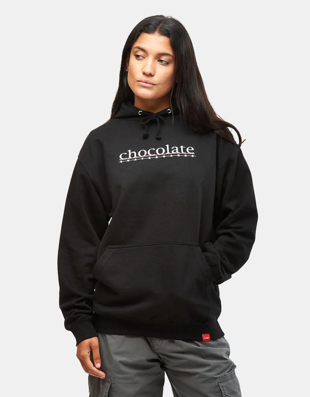 Chocolate Bar Heavy Pullover Hoodie - Black