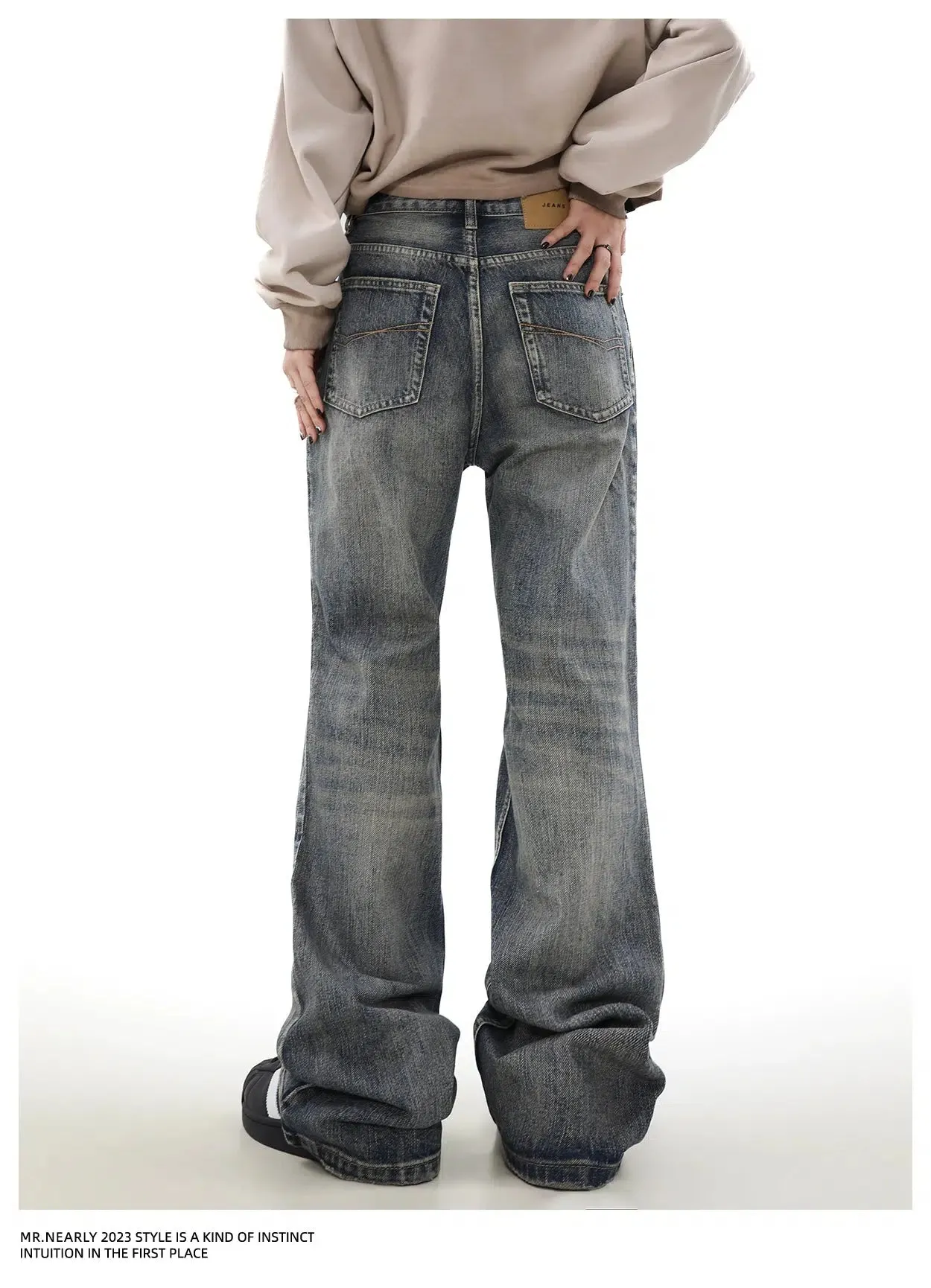 Classic Washed Vintage Jeans