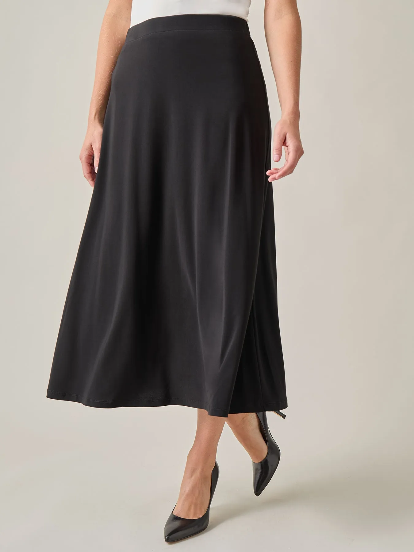 Elegant Maxi Skirt, Everyday Knit