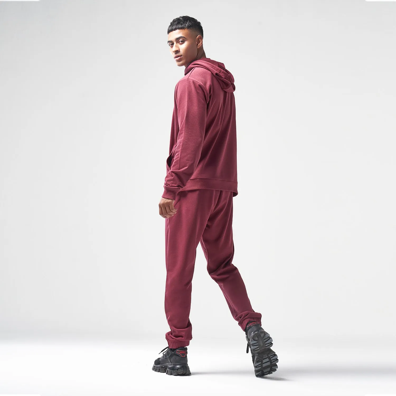 Essential Hoodie - Burgundy