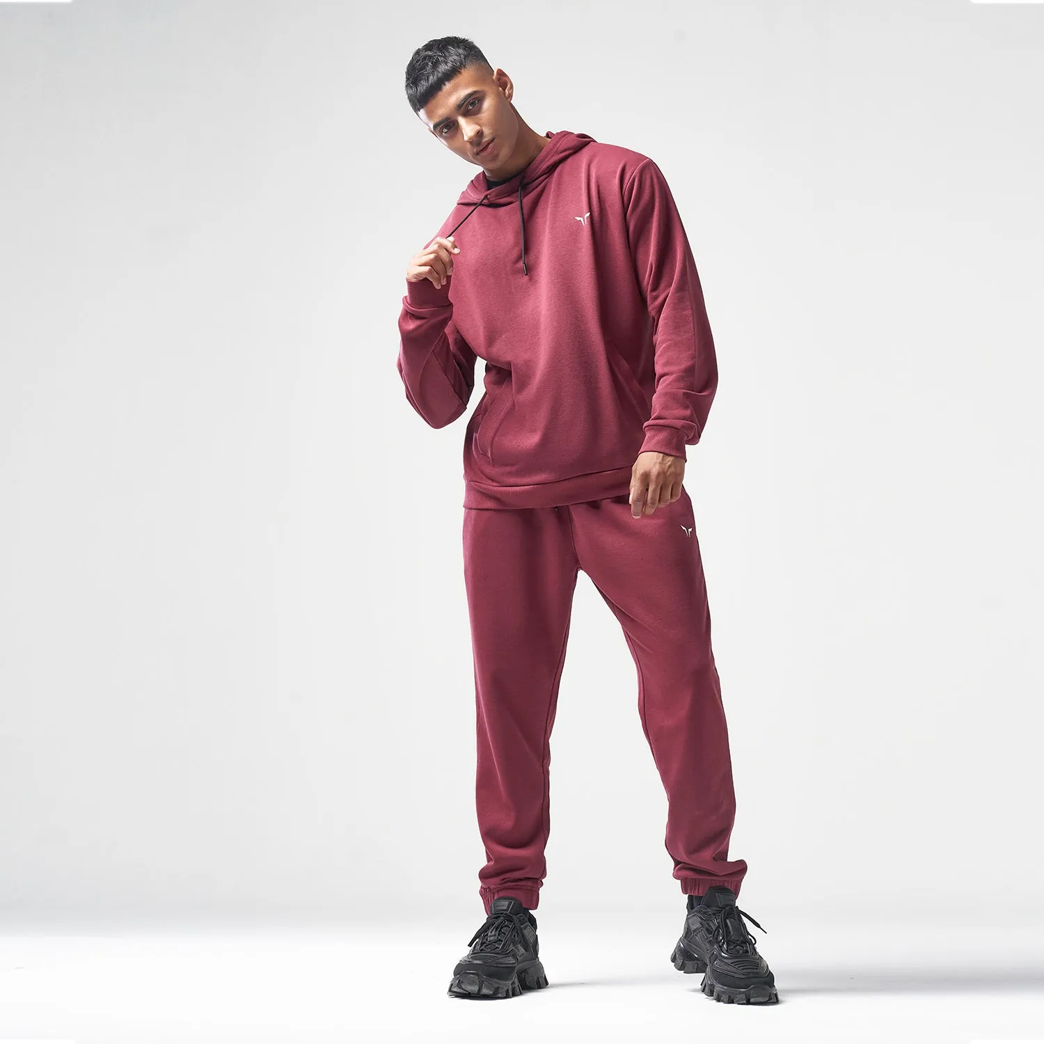 Essential Hoodie - Burgundy