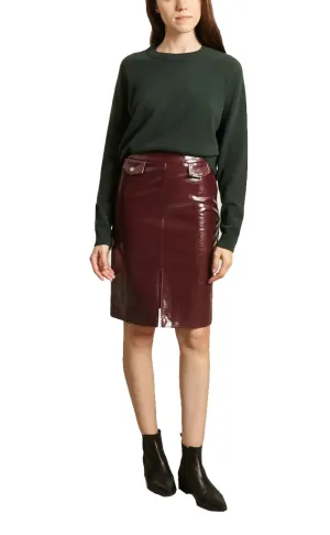 Fanny Skirt - Burgundy