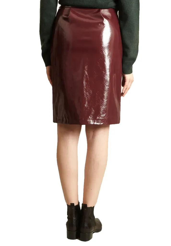 Fanny Skirt - Burgundy