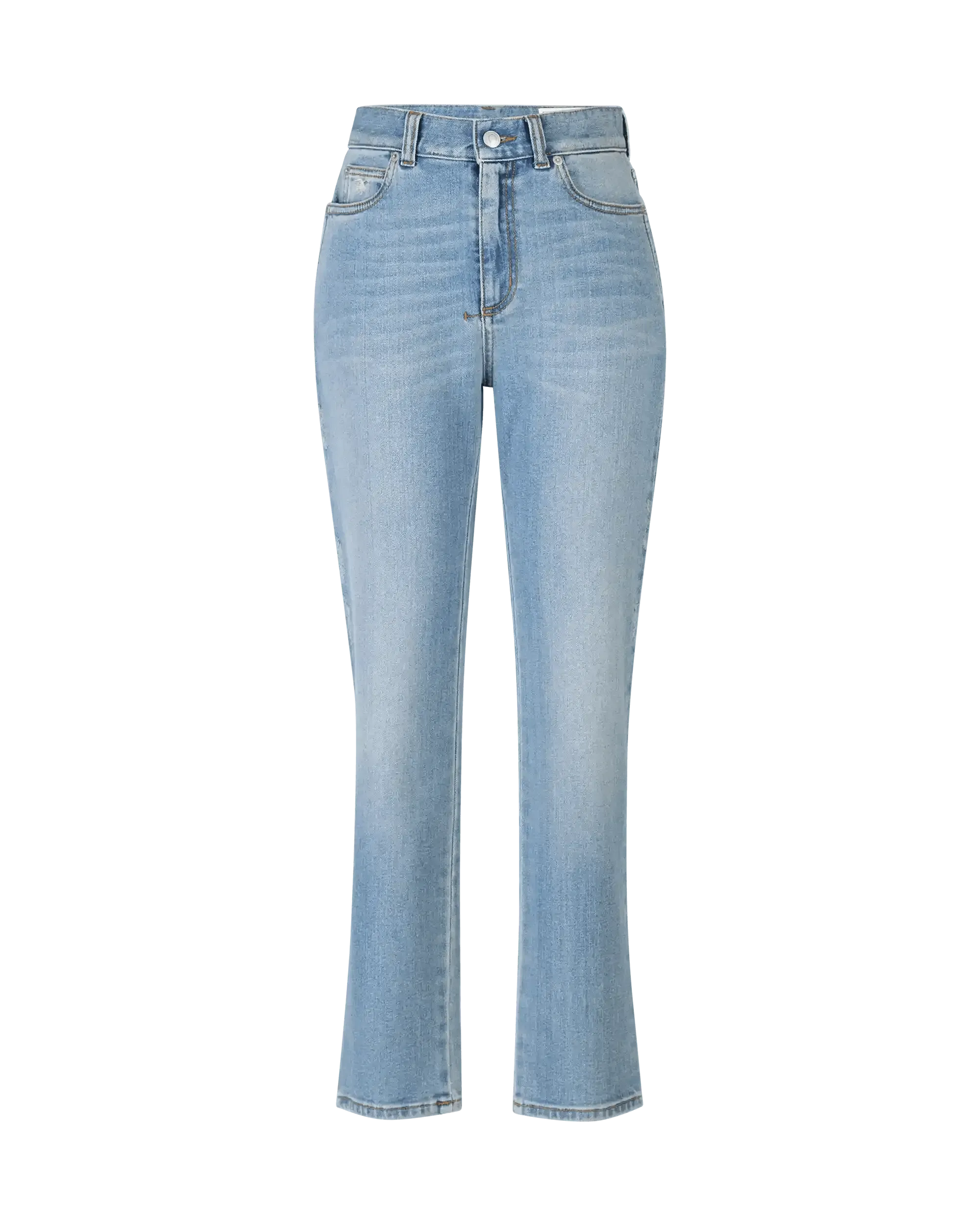 Fitted Five-Pocket Jeans