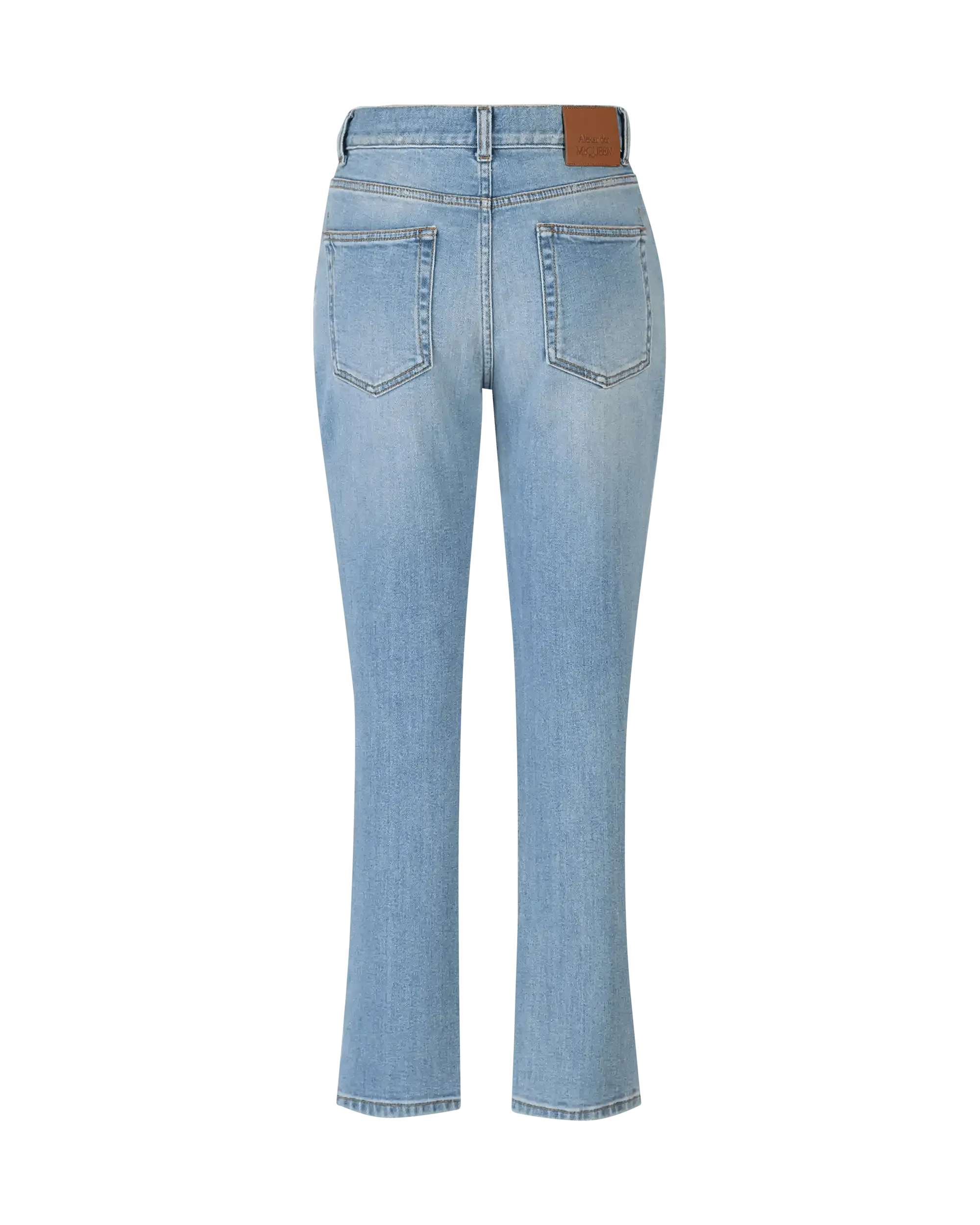 Fitted Five-Pocket Jeans