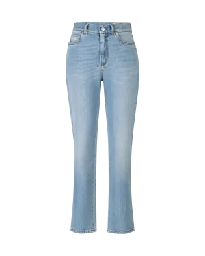 Fitted Five-Pocket Jeans