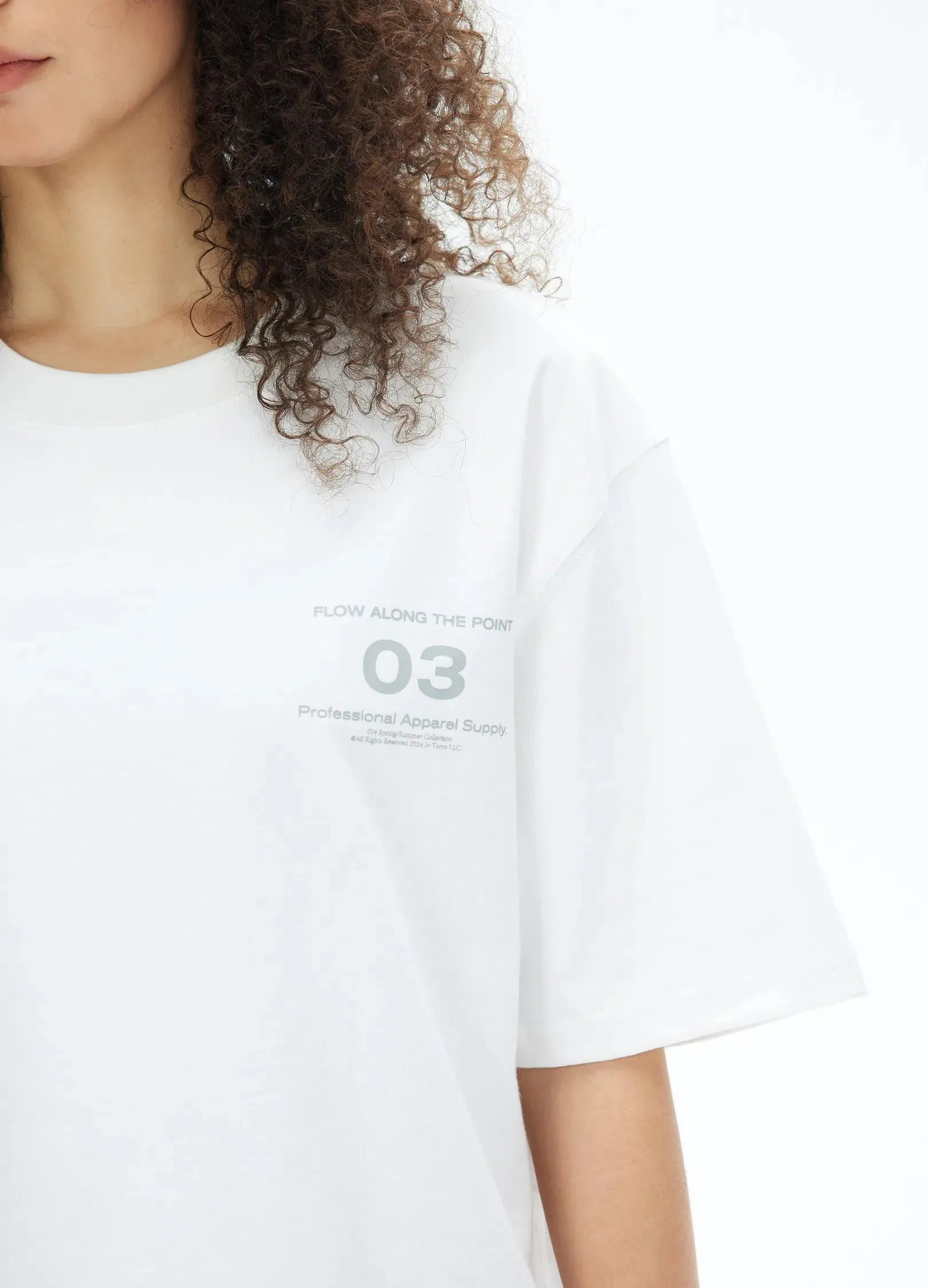 Flow Point Ss24 Logo Tee