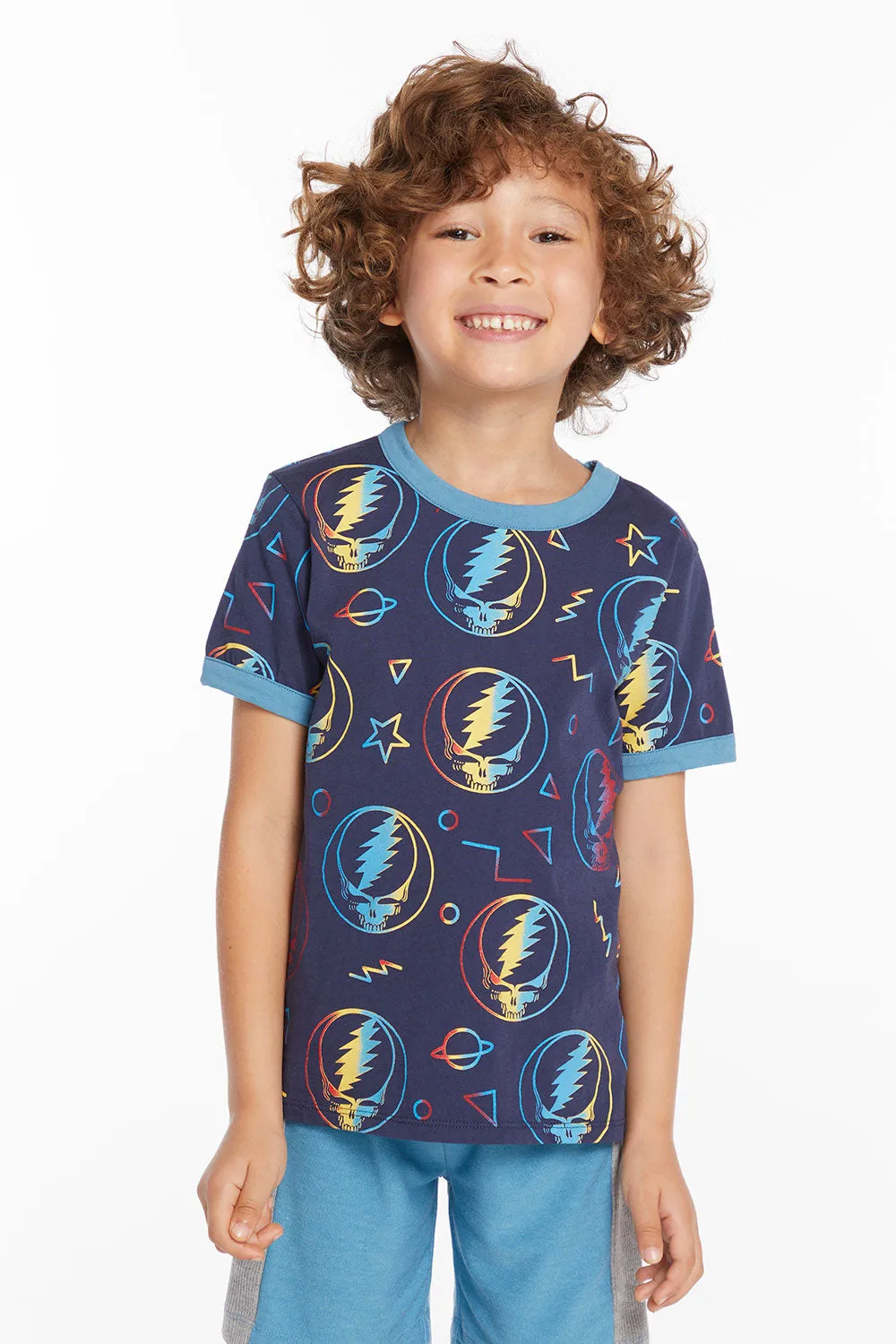 Grateful Dead Steal Your Face Rainbow Boys Tee