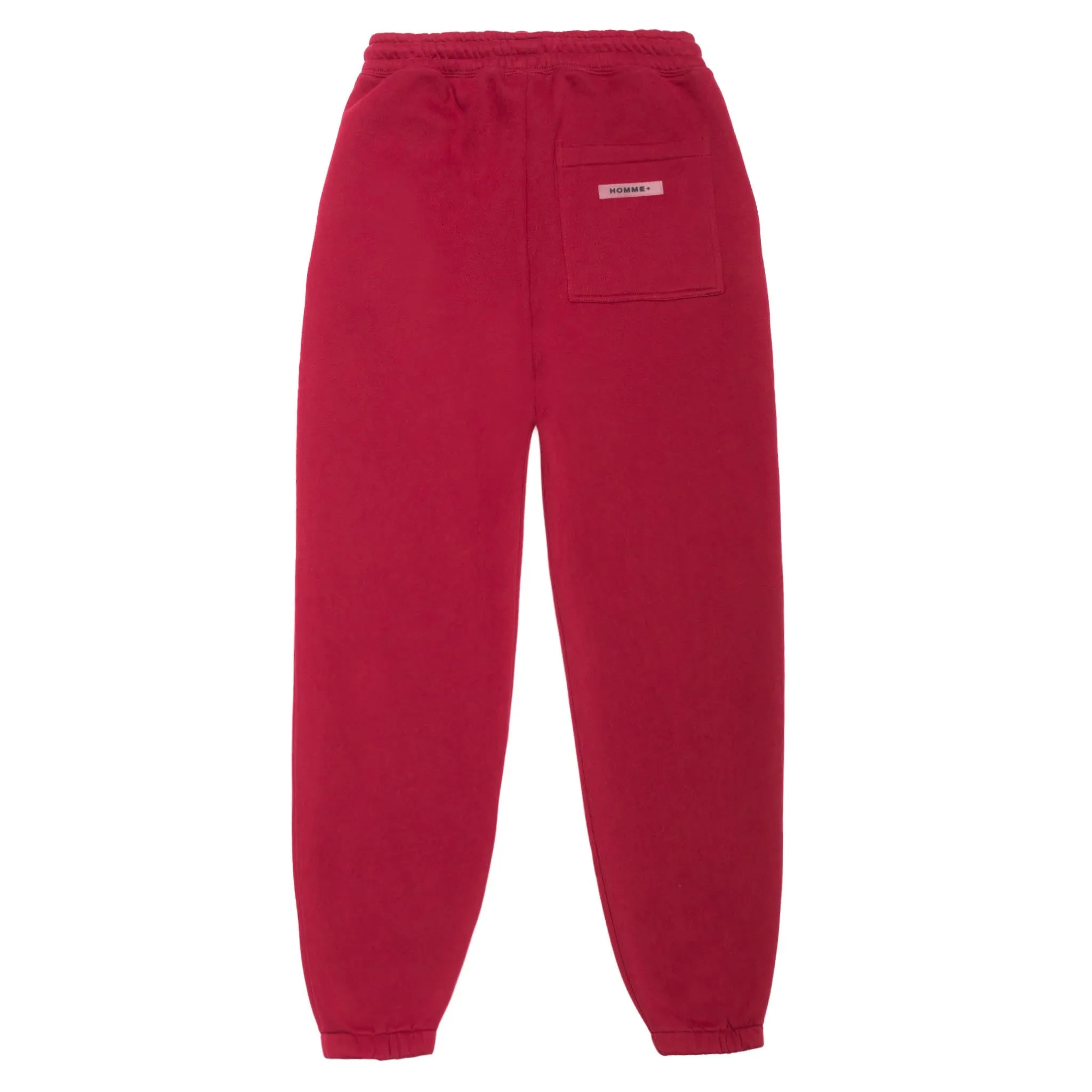 HOMME  ESSENTIAL By Homme Jogger Burgundy