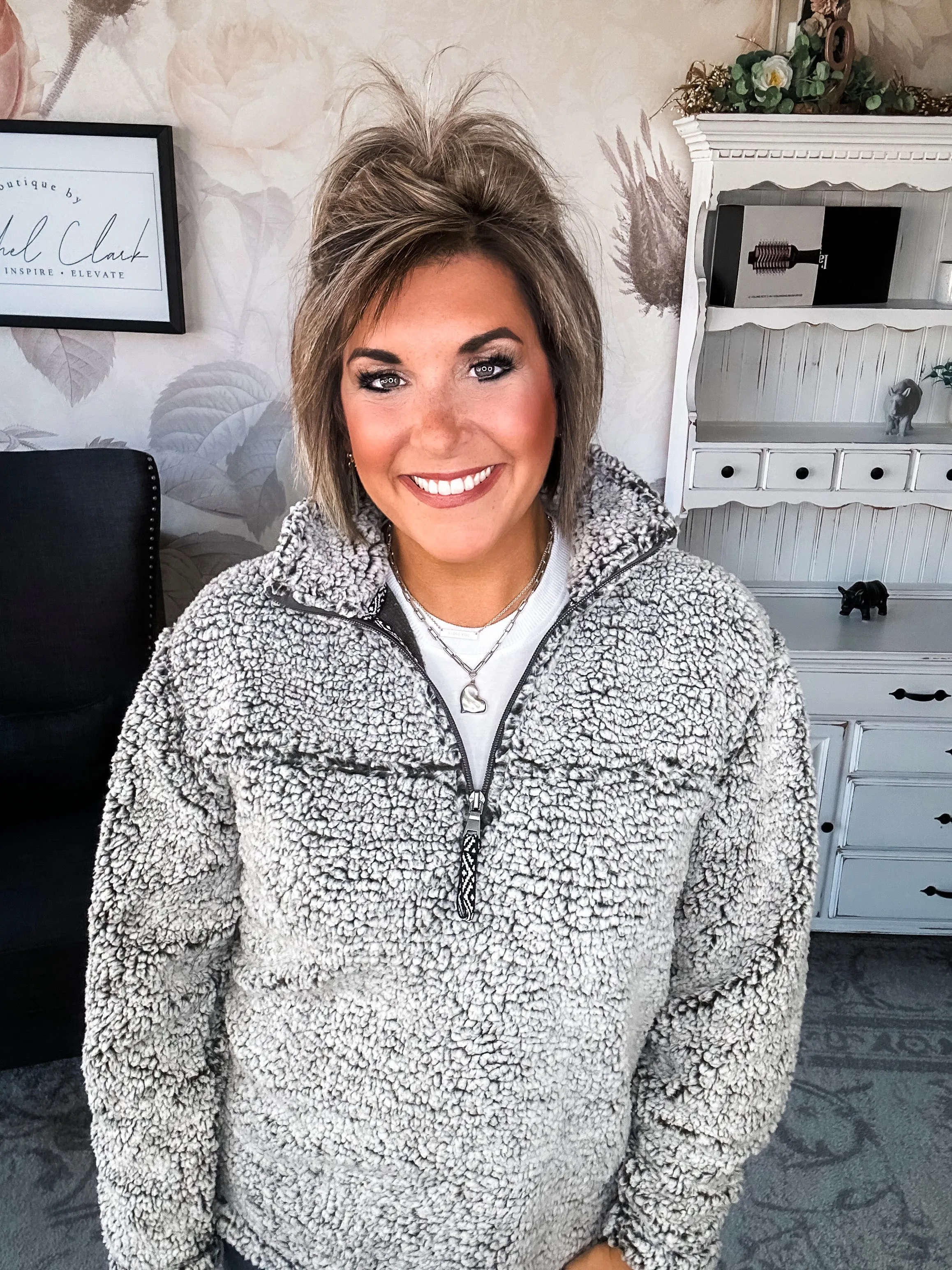 Into The Arctic Sherpa Pullover