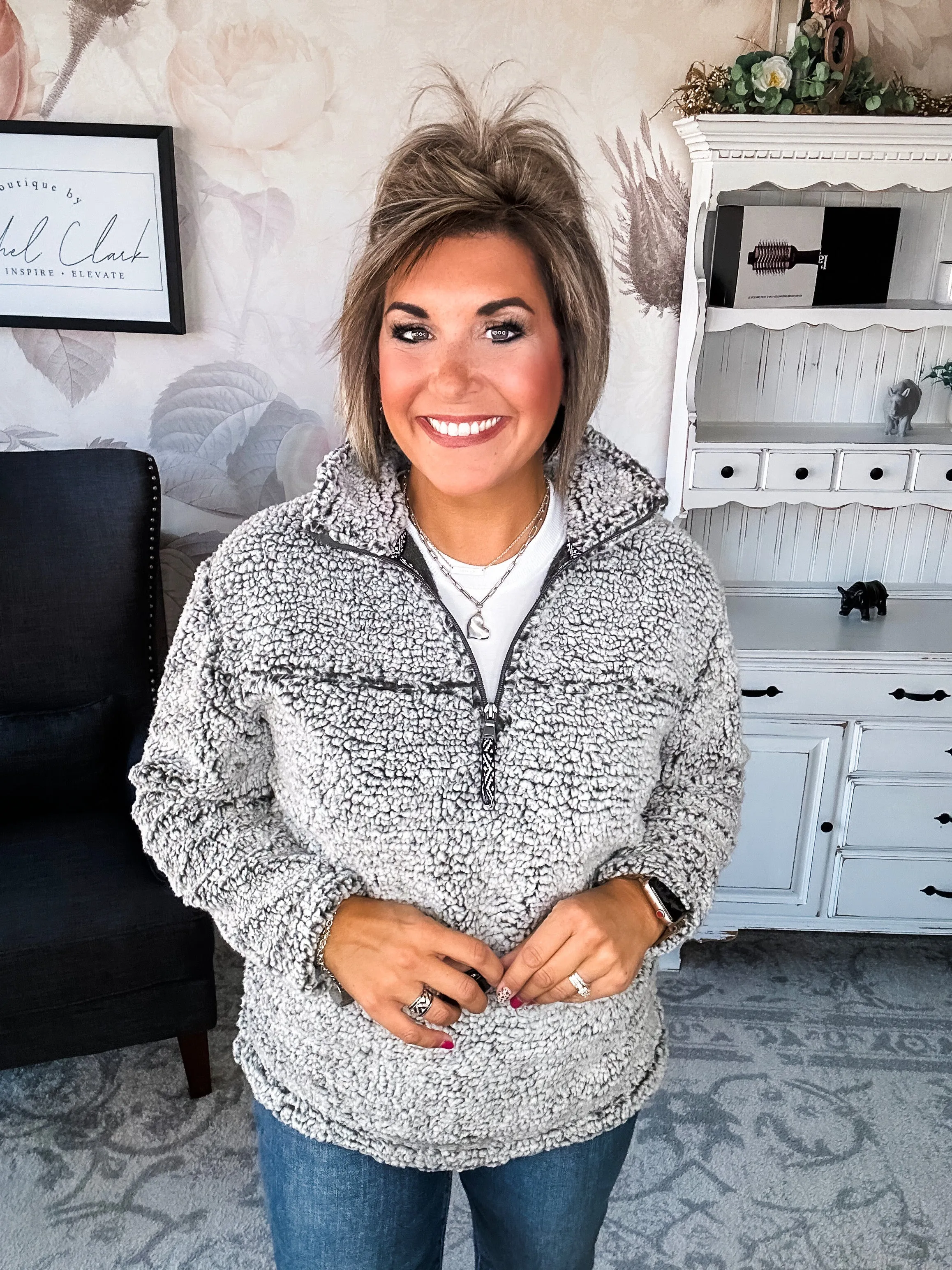 Into The Arctic Sherpa Pullover