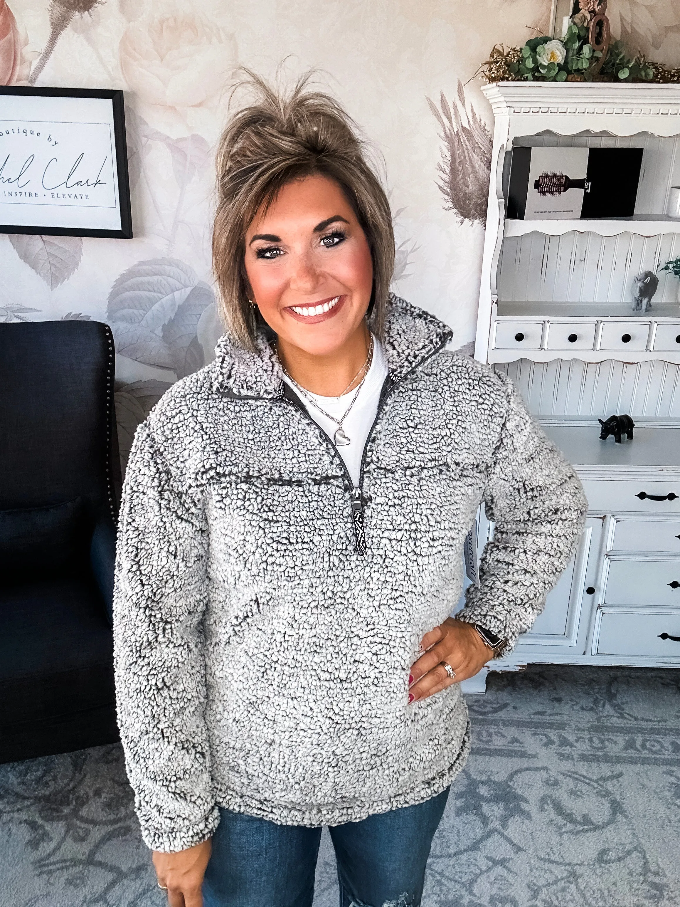 Into The Arctic Sherpa Pullover