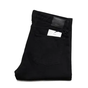 J414 14oz Black Classic Straight Selvedge Jeans