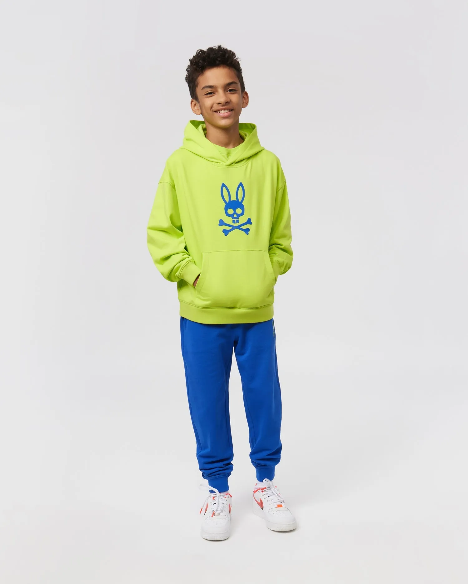 KIDS POSEN MATTE RELAXED FIT HOODIE - B0H329Z1FT