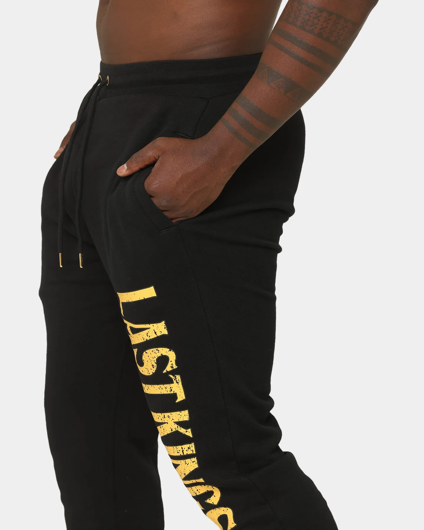 Last Kings Cairo University Track Pants Vintage Black