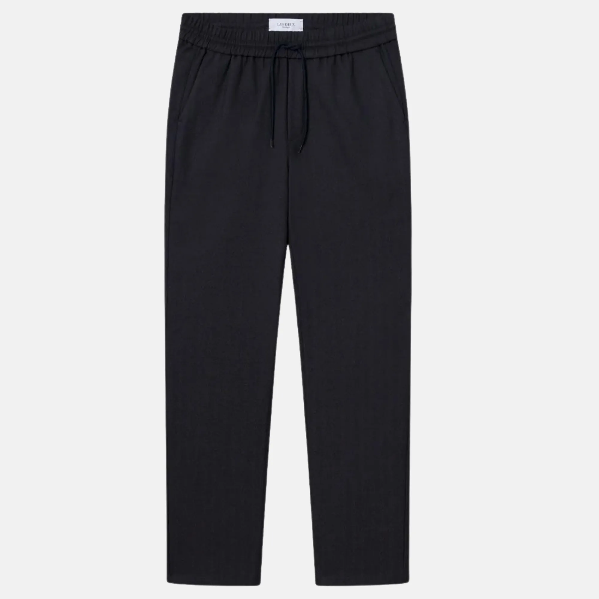 Les Deux Dark Navy Patrick Herringbone Pants