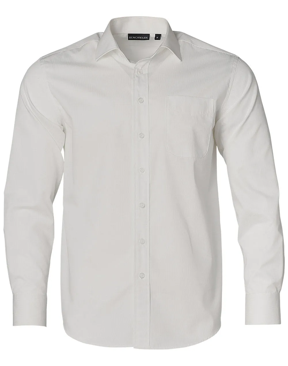 M7110L Barkley Mens Taped Seam Long Sleeve Shirt