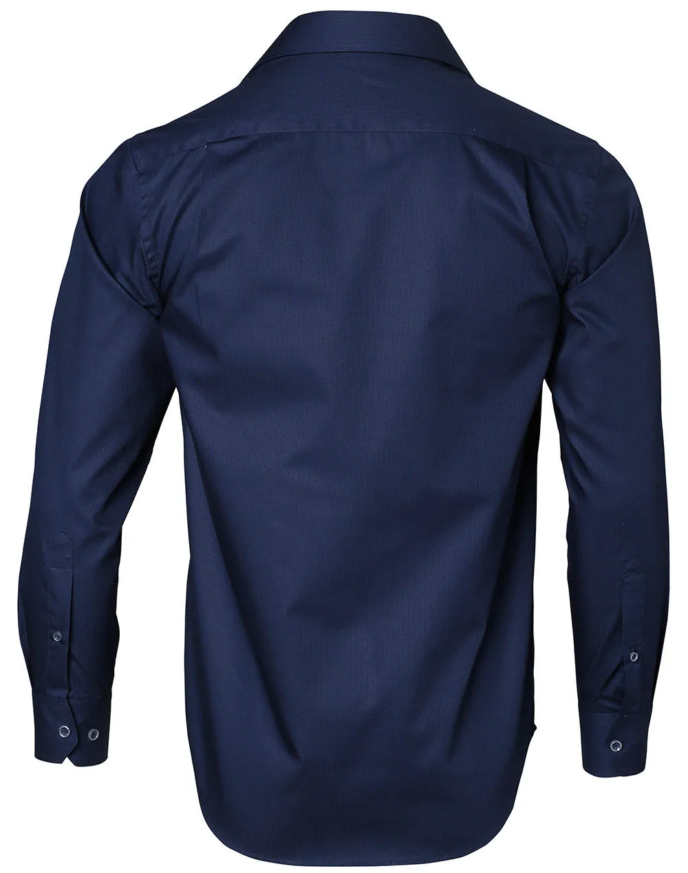 M7110L Barkley Mens Taped Seam Long Sleeve Shirt