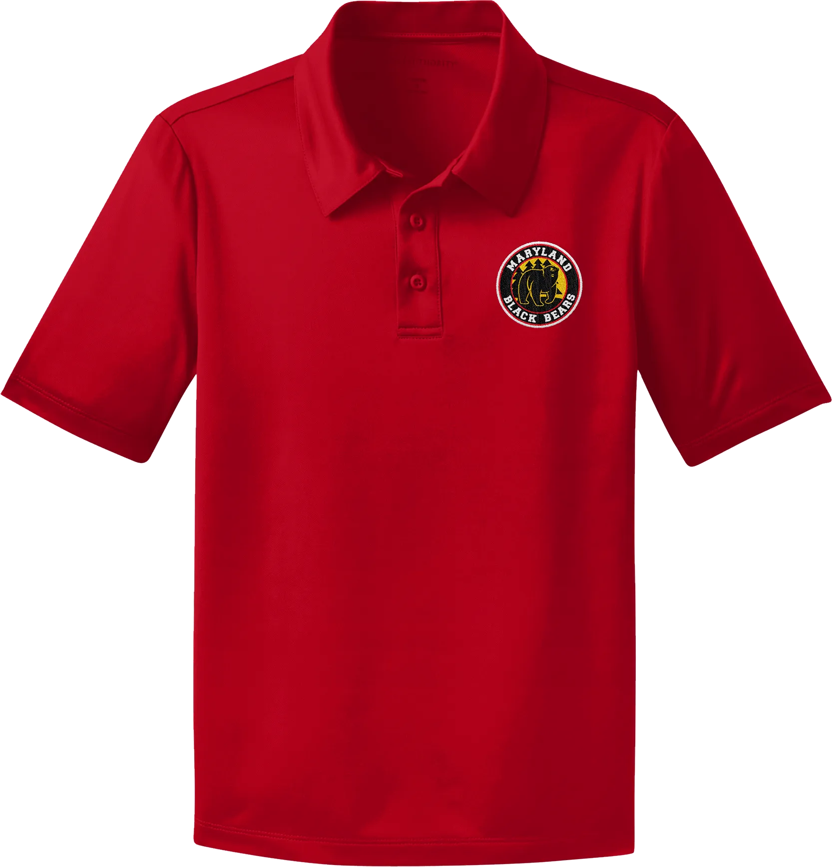 Maryland Black Bears Youth Silk Touch Performance Polo