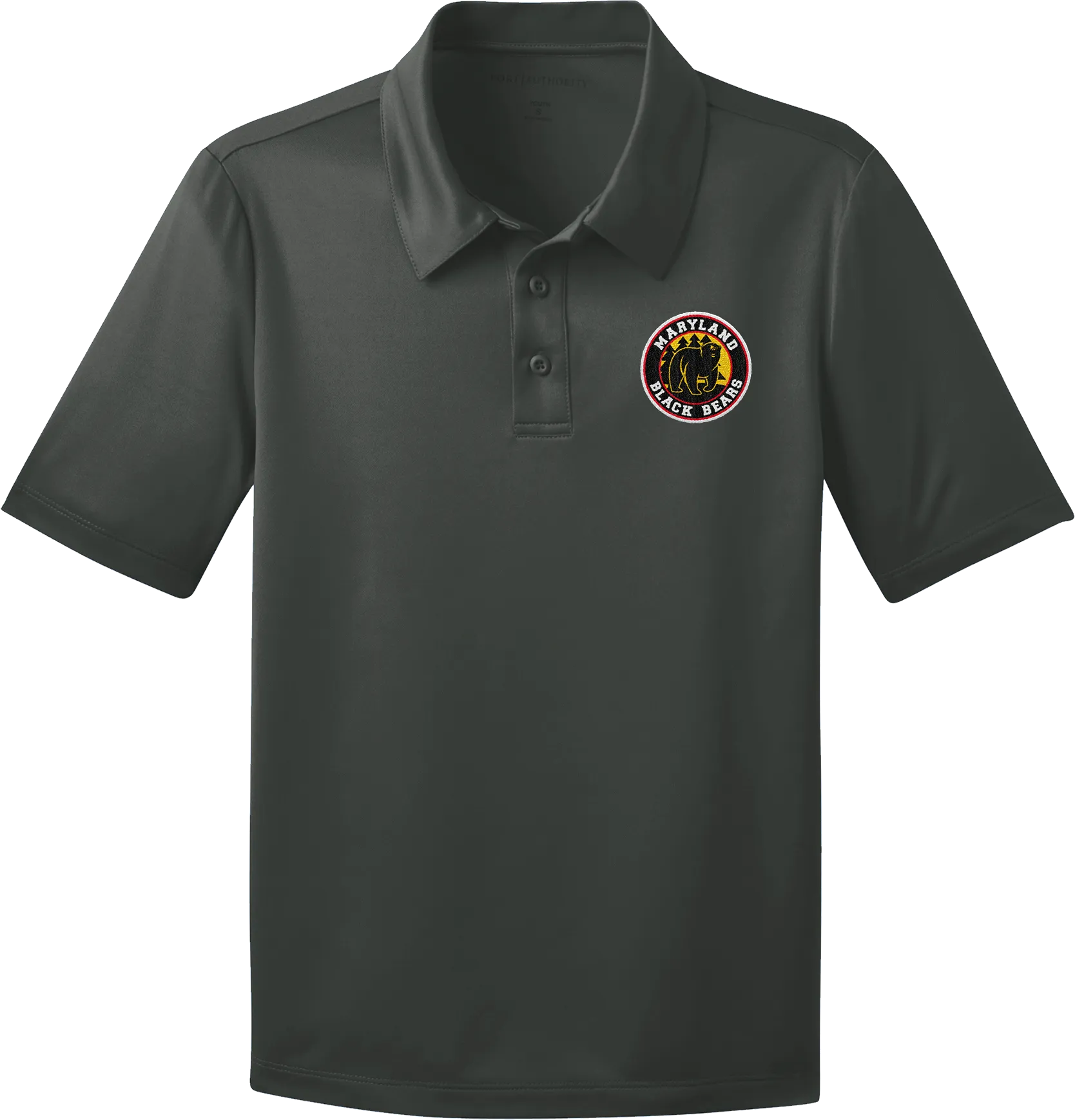 Maryland Black Bears Youth Silk Touch Performance Polo