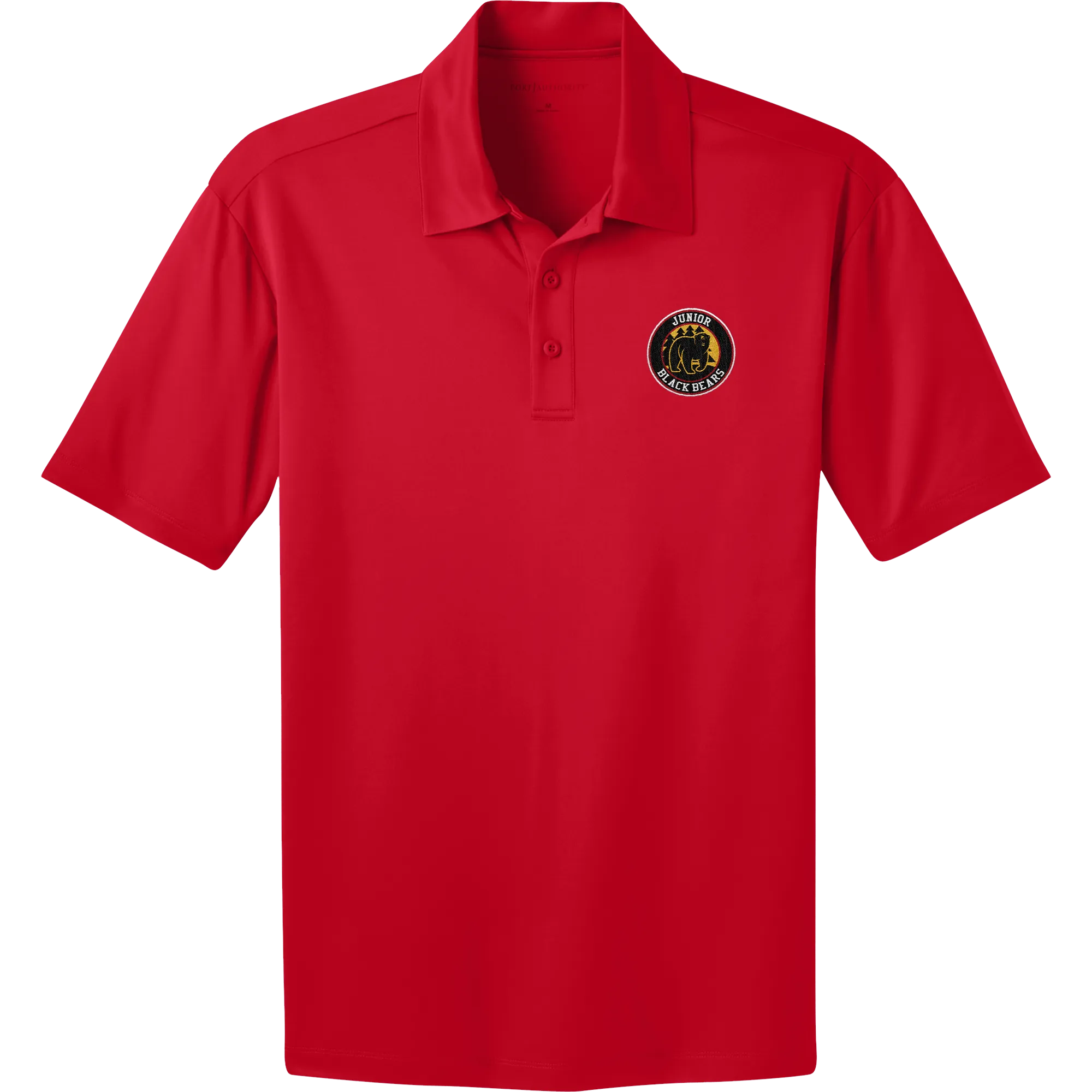 MD Jr. Black Bears Adult Silk Touch Performance Polo