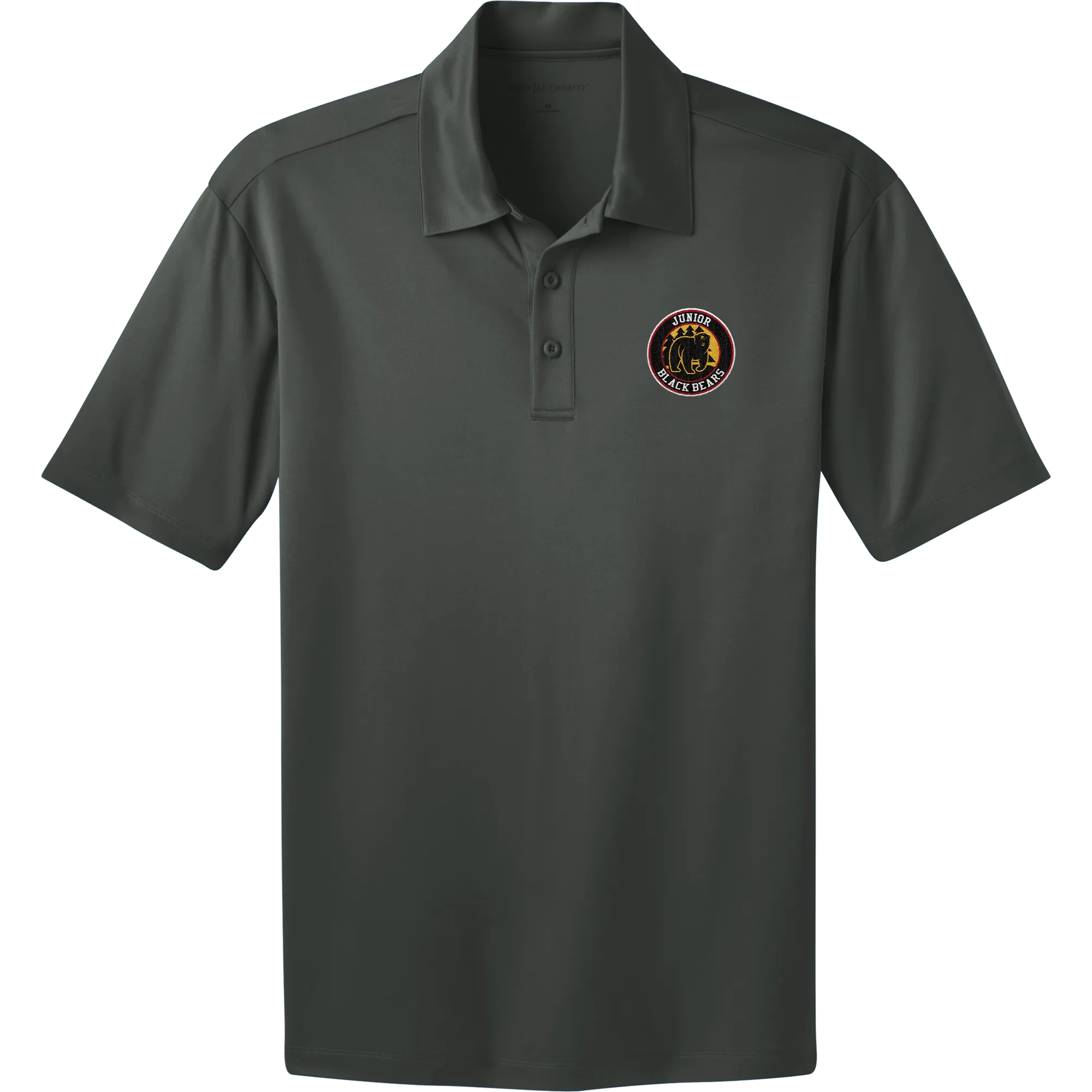 MD Jr. Black Bears Adult Silk Touch Performance Polo