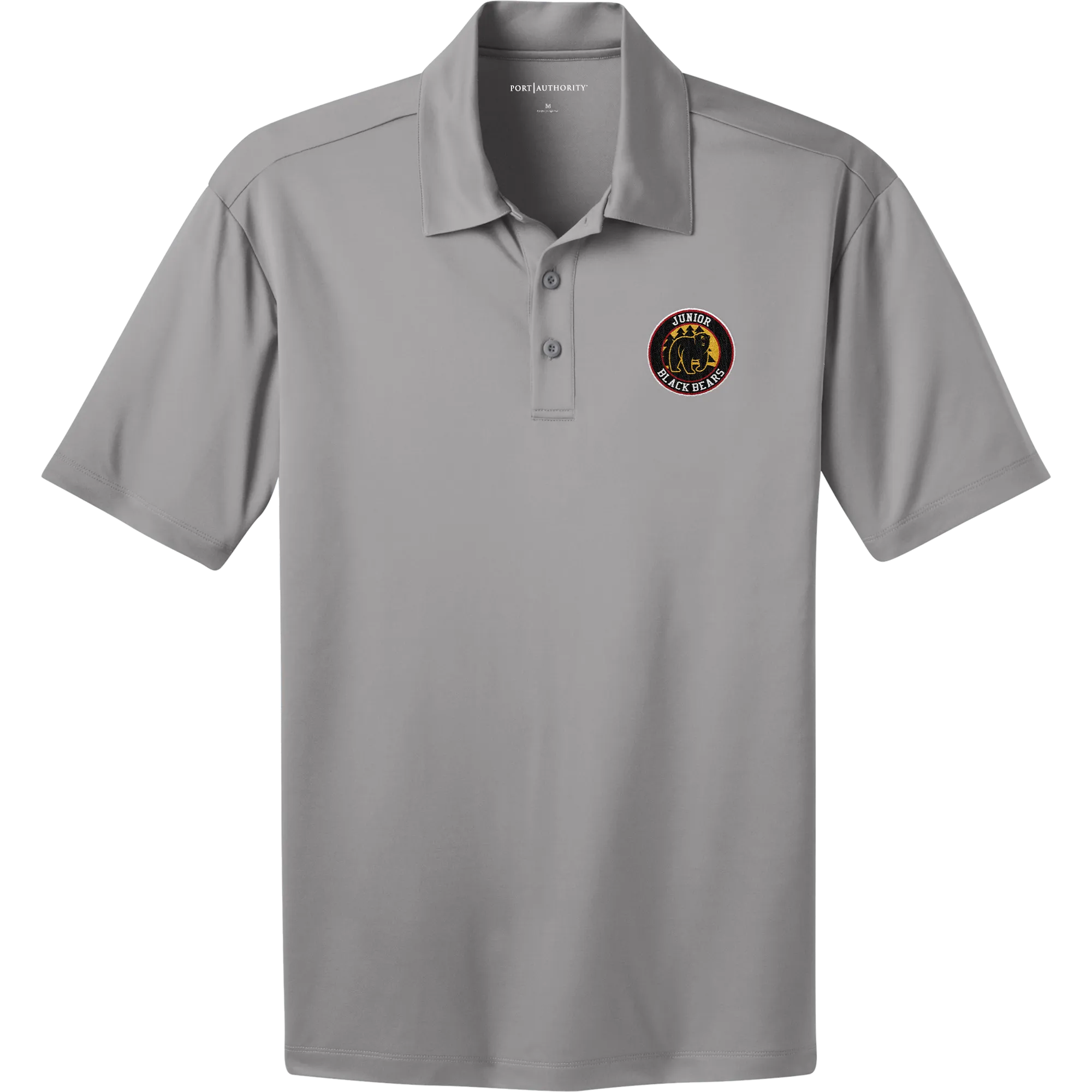 MD Jr. Black Bears Adult Silk Touch Performance Polo