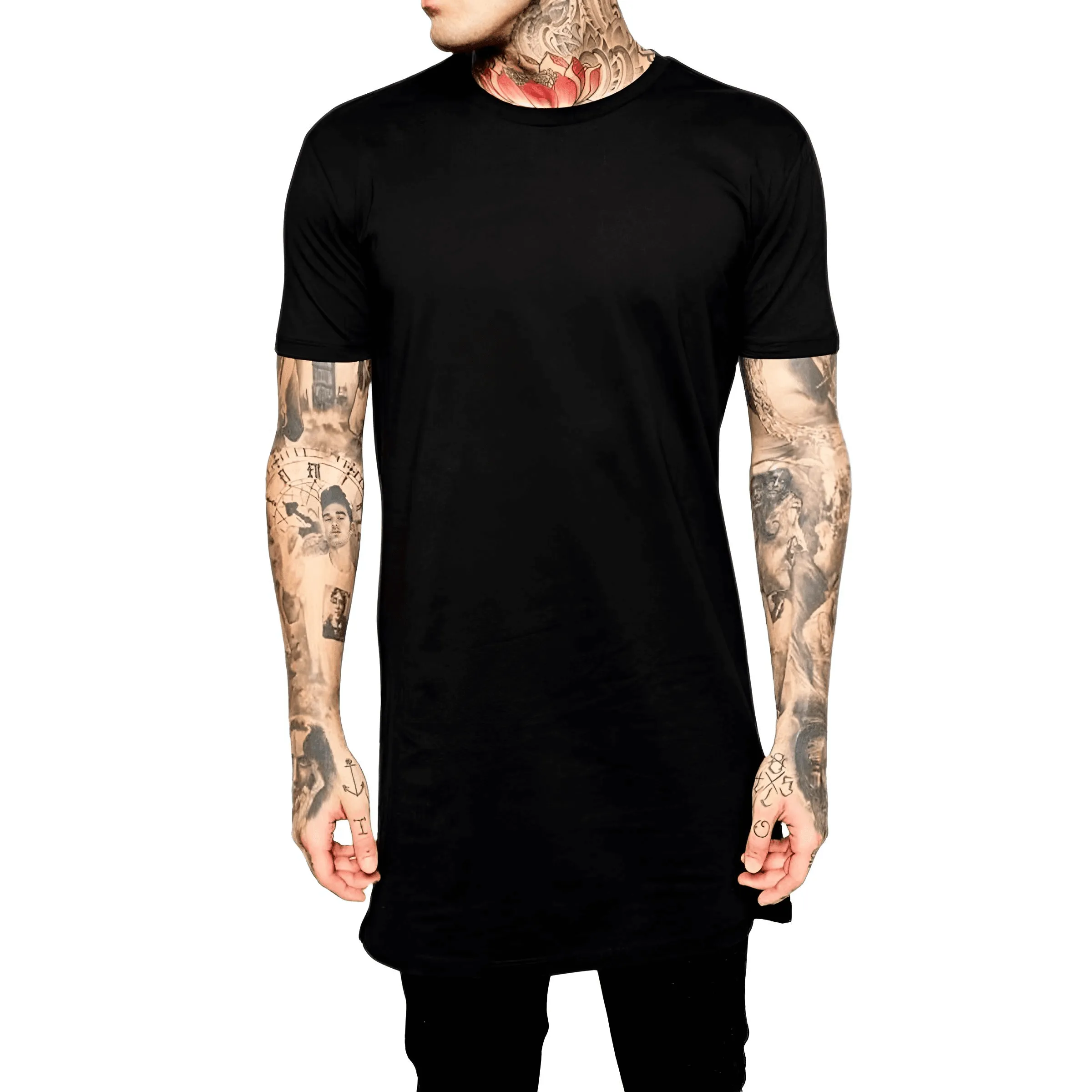 Men's Extra Long T-Shirts