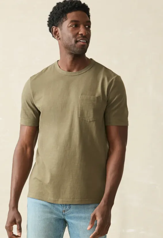 Men's Sunwashed Pocket Tee