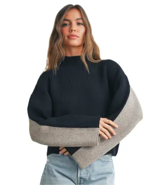 Miley Two-Toned Pullover