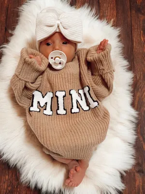 Mini Knit Sweater, Rustic