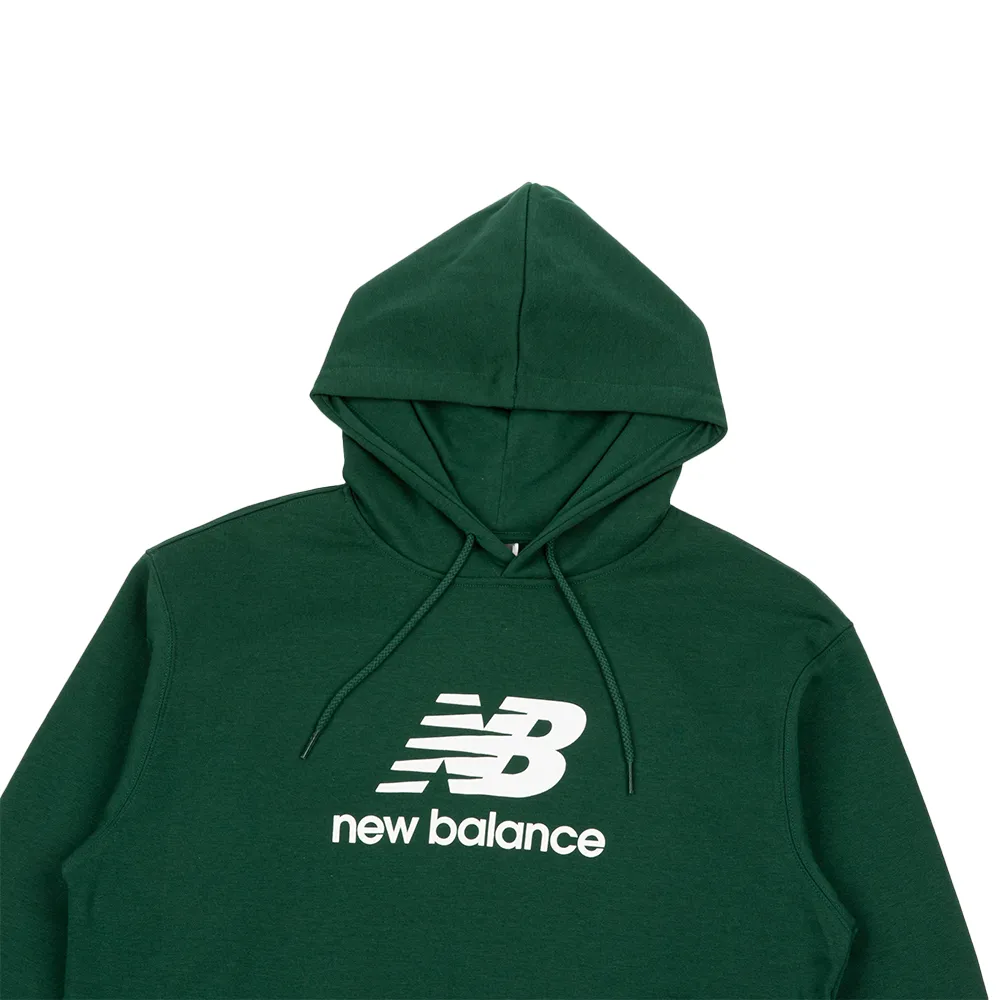 NB Sport Essentials French Terry Logo Hoodie 'Nightwatch Green'