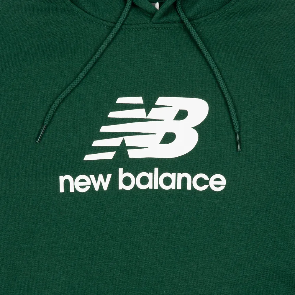 NB Sport Essentials French Terry Logo Hoodie 'Nightwatch Green'