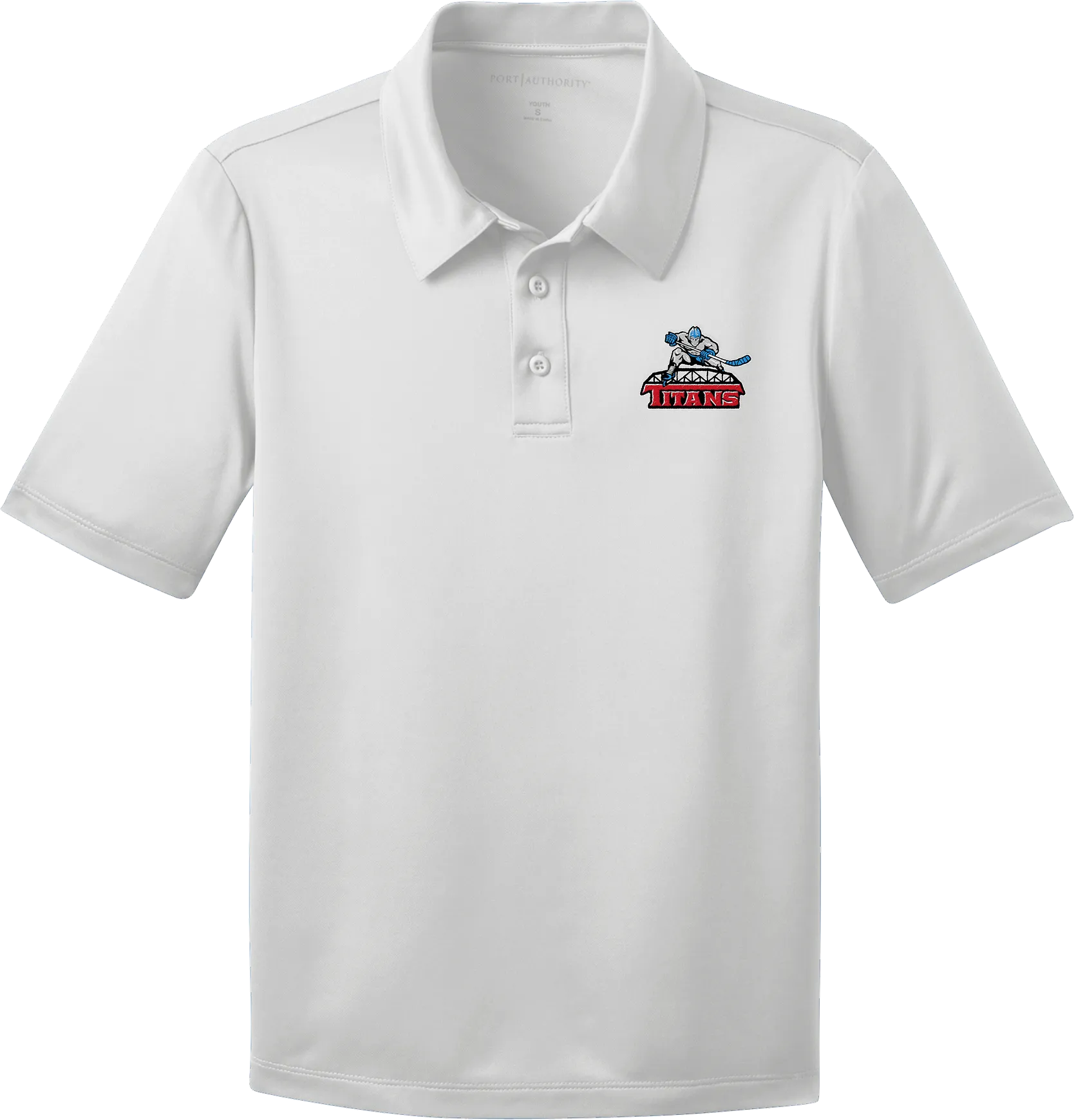 NJ Titans Youth Silk Touch Performance Polo