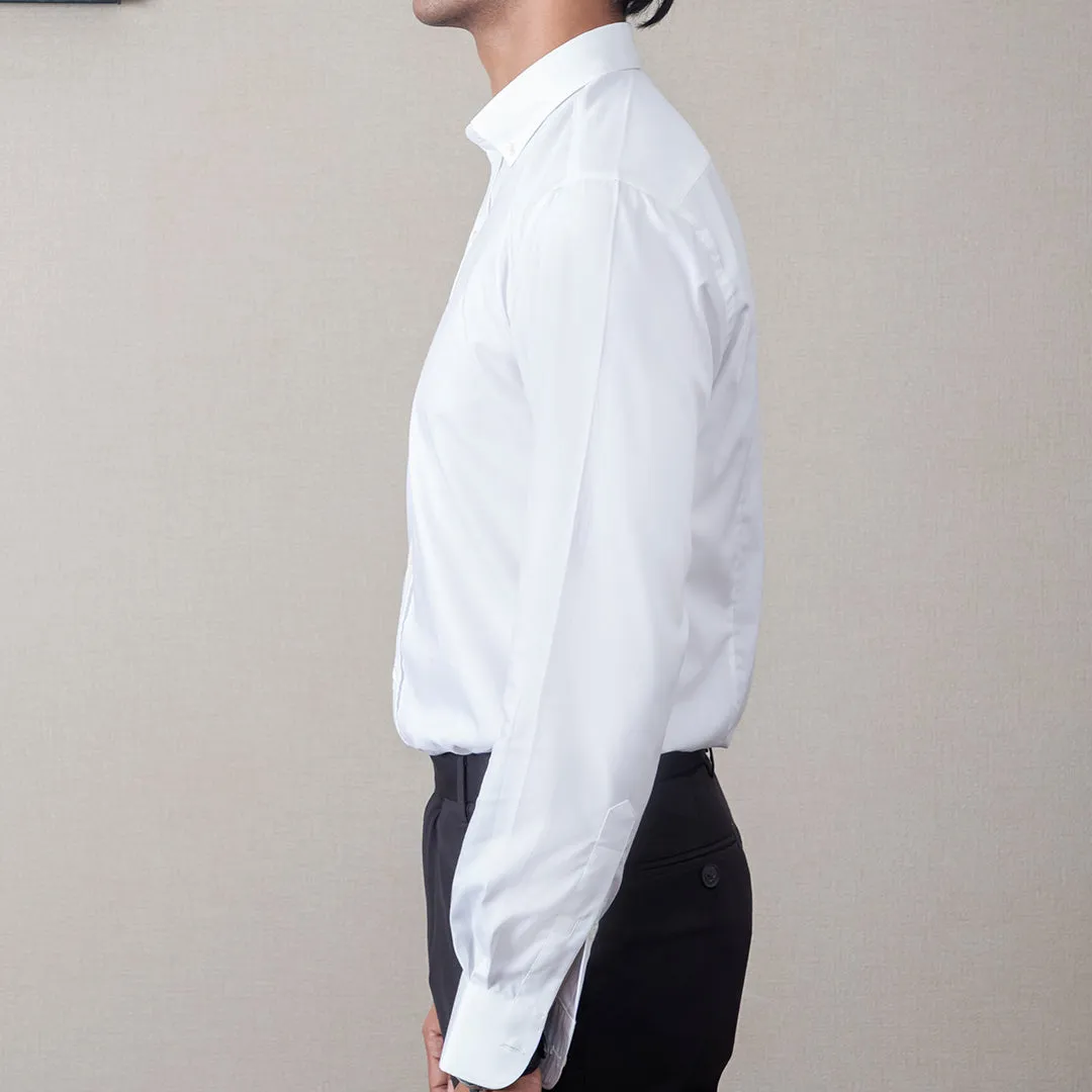 Off-White Oxford Cotton Shirt