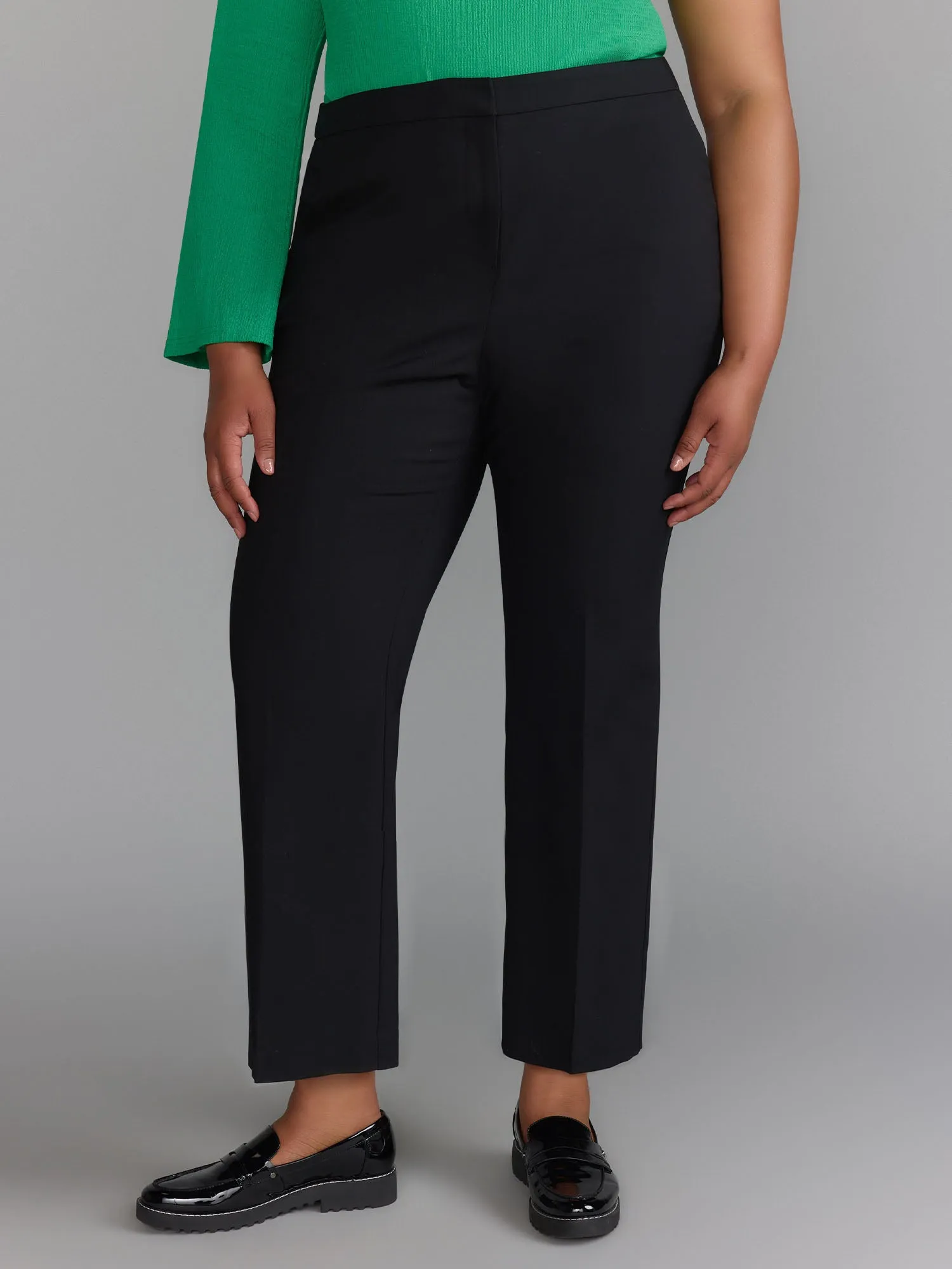 Plus Essential High Rise Ankle Pant