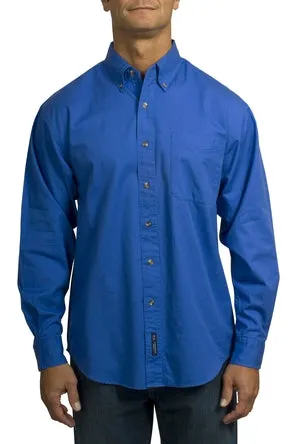 Port Authority - Long Sleeve Twill Shirt.  S600T