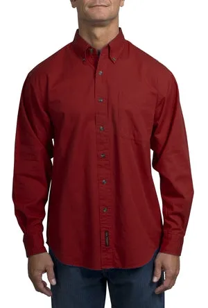 Port Authority - Long Sleeve Twill Shirt.  S600T