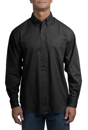 Port Authority - Long Sleeve Twill Shirt.  S600T