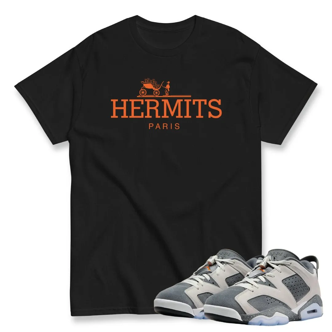 Retro 6 PSG Cement Grey Loner Hermits shirt