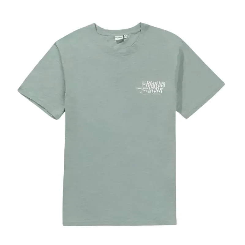 RHYTHM T-Shirt Livin Slub (Small - Large) Seafoam